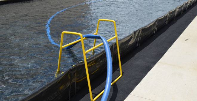 Hose bridges are available to protect the sidewalls when large, heavy hoses must be used.