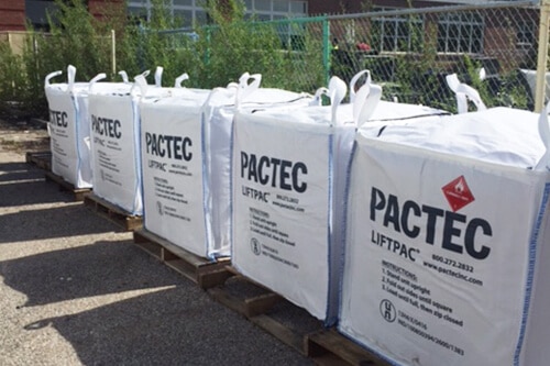 zippered UN-rated self standing bags