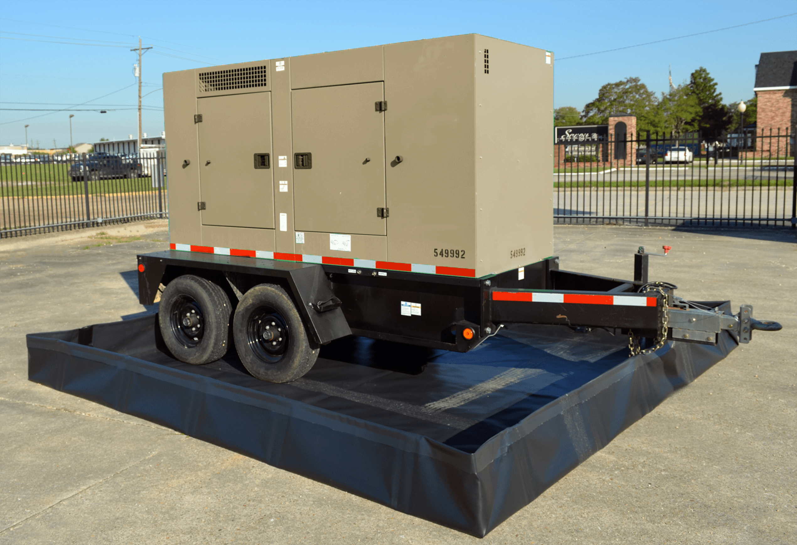 [I] BermPac- Pop Up Berm Under Generator