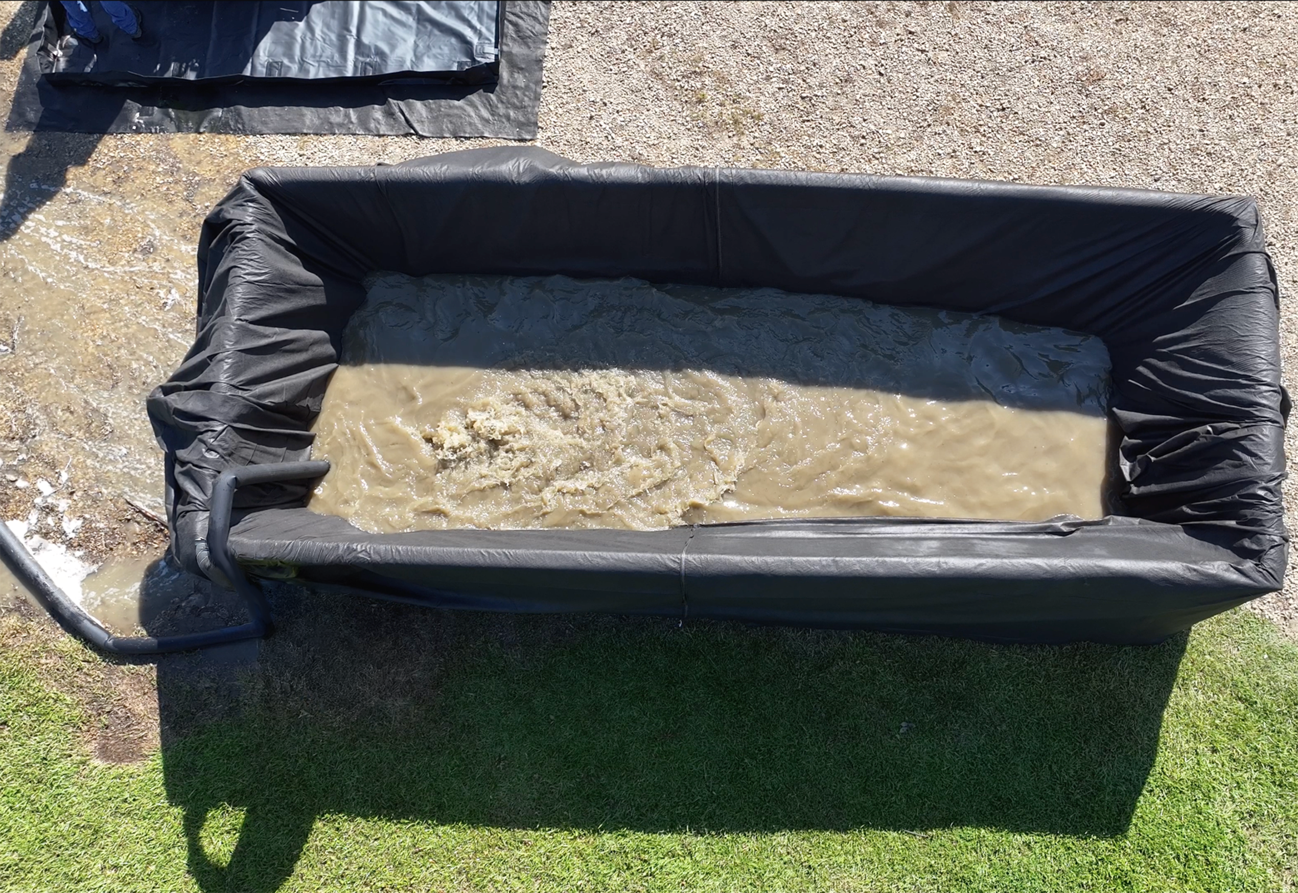 [I] DePac- Overhead Drone Shot of DePac in Operation