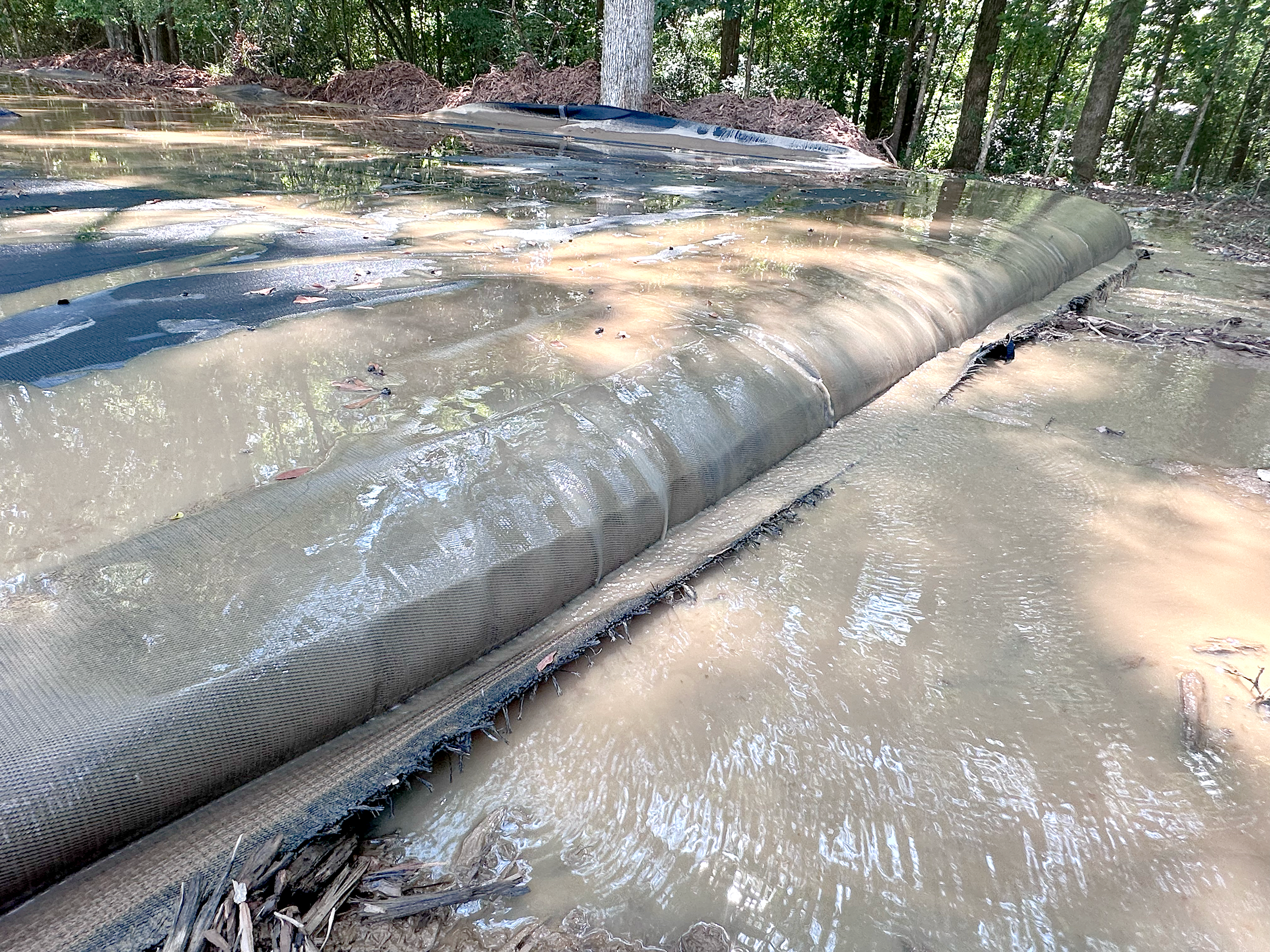 [I] GeoPac- GeoPac Material Filtering Water at Golf Course