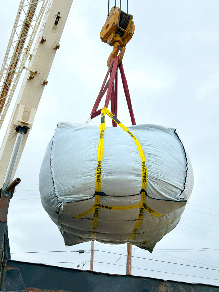 [I] LiftPac- Type A LiftPac Being Lifted During Fissile Testing