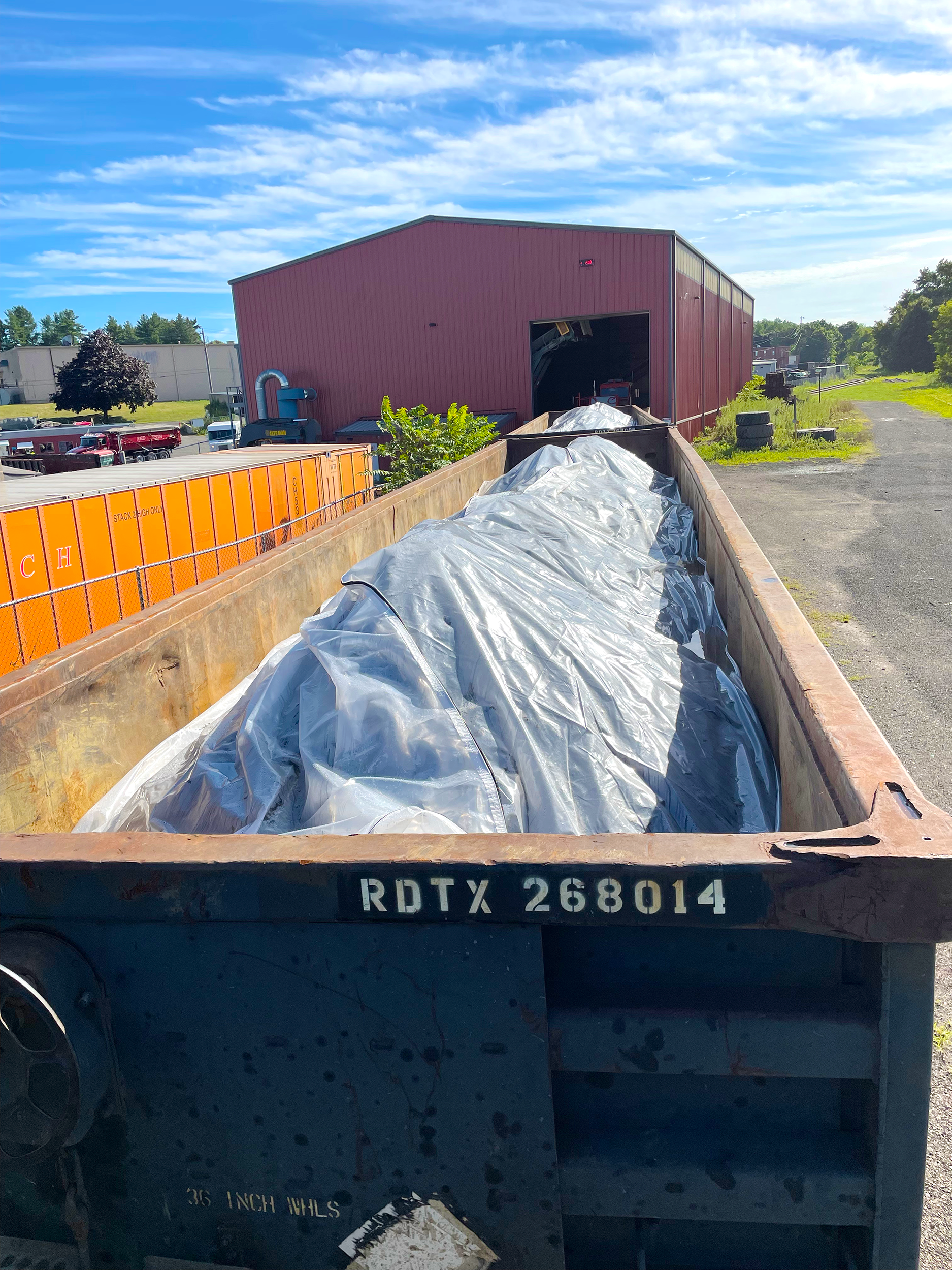 [I] RailPac-Clear Loaded RailPac Filled Leaving Warehouse